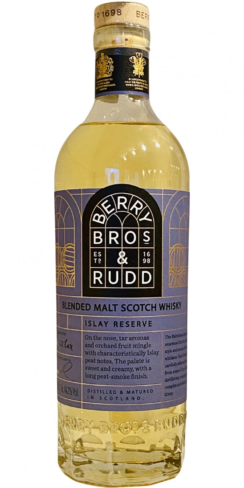 Whisky BB&Rudd Islay Astucciato