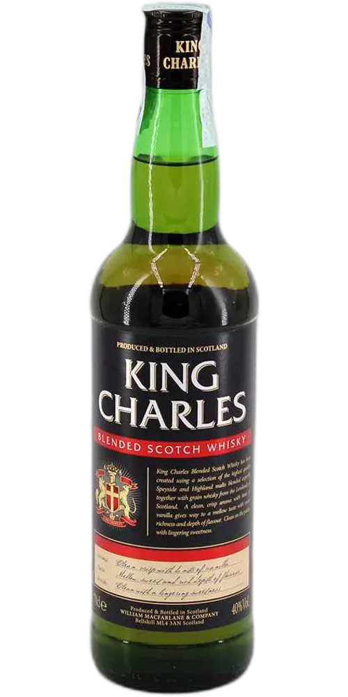 Scotch Whisky King Charles - Blended