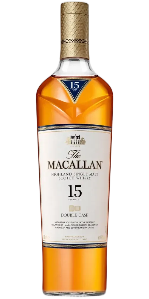 Whisky The Macallan Highland Single Malt Scotch 15 Years Astucciato