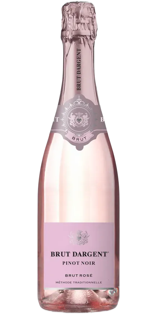 Maison du Vigneron Brut Dargent Crémant du Jura AOC Rosé Brut Millésimé Méthode Traditionelle