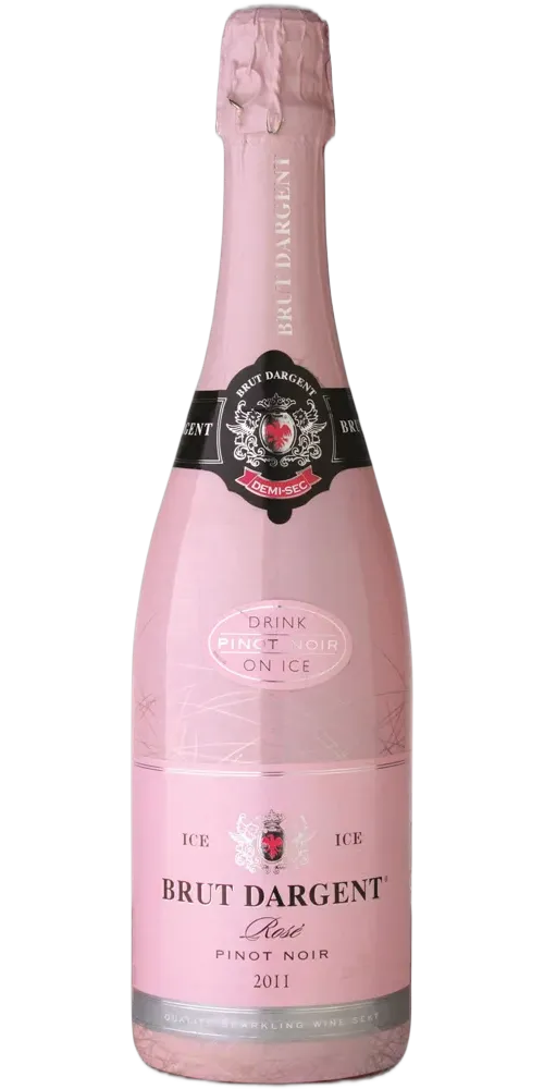 Maison du Vigneron Brut Dargent Crémant du Jura AOC Rosé Demi-Sec Millésimé