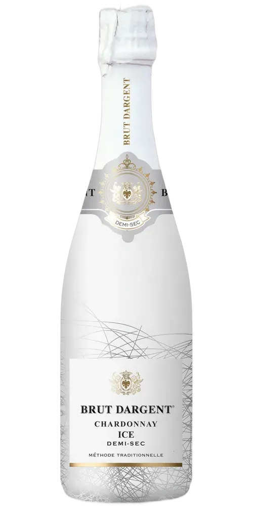 Maison du Vigneron Brut Dargent Crémant du Jura AOC Blanc de Blancs Demi-Sec Millésimé