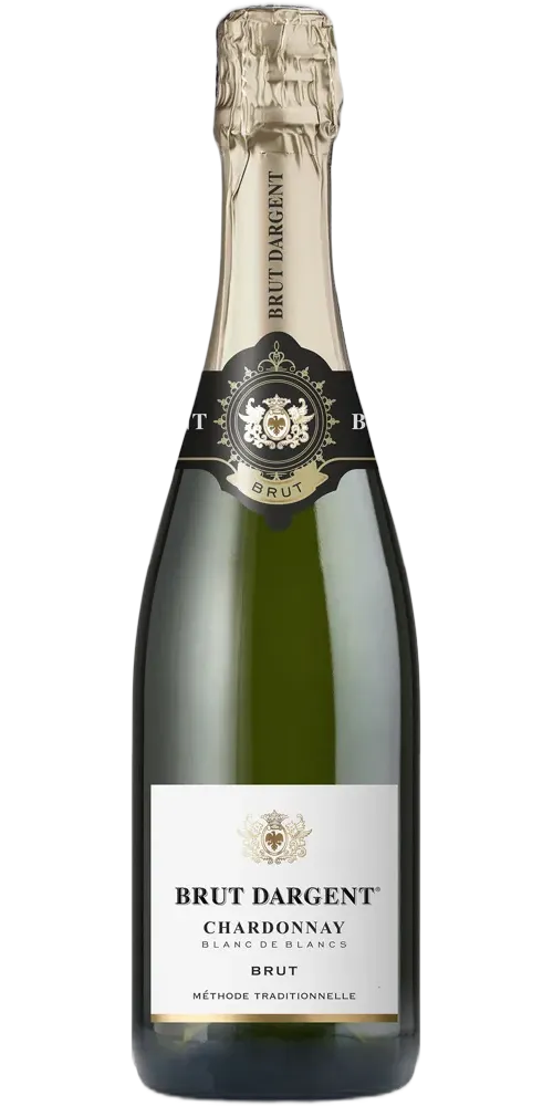 Maison du Vigneron Brut Dargent Crémant du Jura AOC Blanc de Blancs Brut Millésimé Méthode Traditionelle